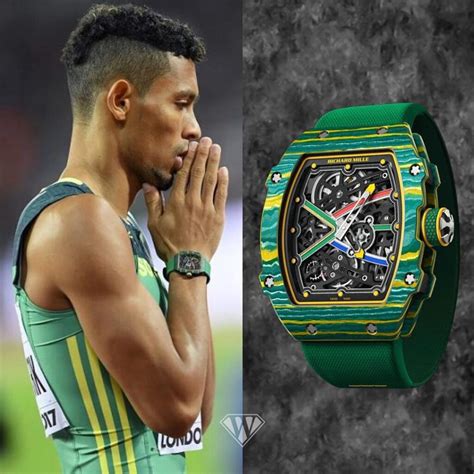 6702 richard mille|richard mille wayde van niekerk.